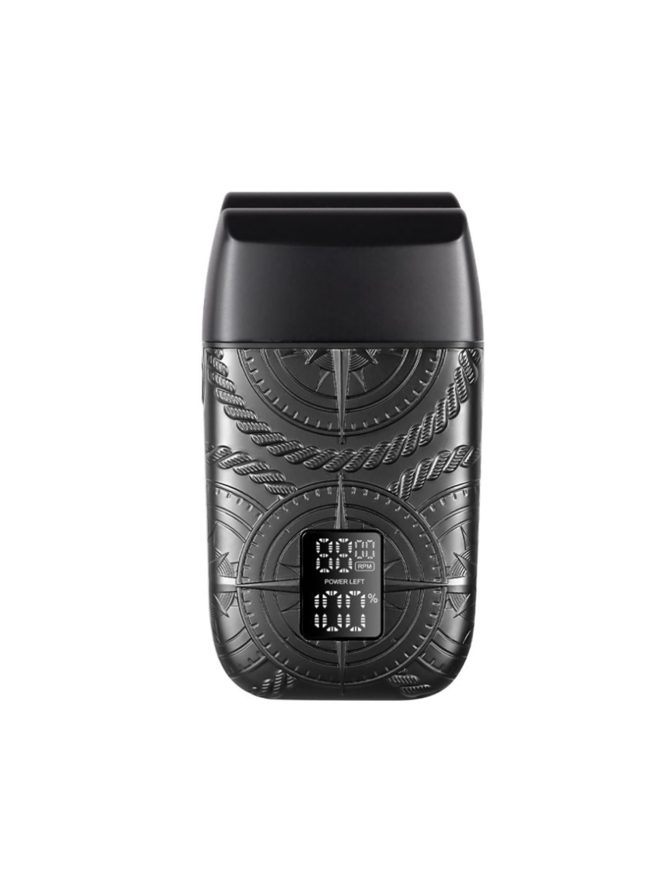 Bronze Trendsi electric foil shaver with LED display, compact design, and ergonomic handle for a smooth shave.