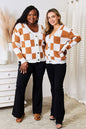 Camel Angel Wings Double Take button-up cardigan with V-neck and dropped shoulders by Trendsi, shown on a model.