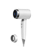 Dark gray Trendsi constant temperature hair dryer with European plug, showcasing sleek design and adjustable airflow.