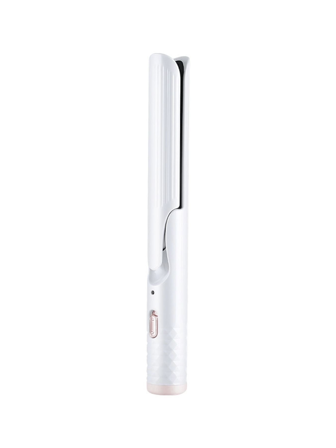 Dark gray Trendsi fast heating curling iron with European plug, showcasing its sleek design and curling barrel.