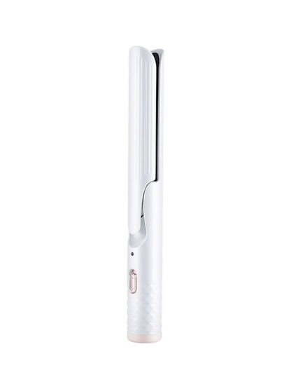 Dark gray Trendsi fast heating curling iron with European plug, showcasing its sleek design and curling barrel.