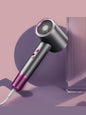 Dark gray Trendsi high-speed hair dryer with temperature control and European plug, designed for fast drying and styling.