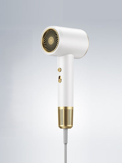 Dark gray Trendsi high-speed hair dryer with temperature control and European plug, featuring a sleek design for fast styling.