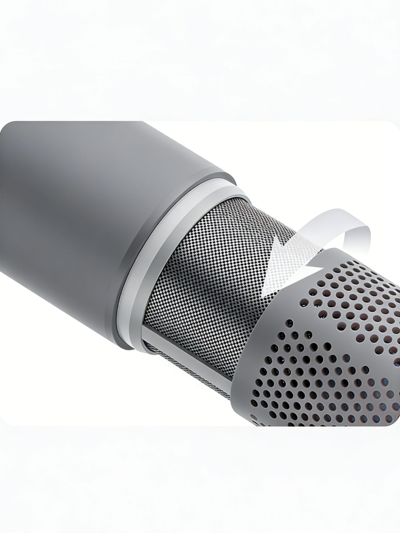 Dark gray Trendsi high-speed hair dryer with North American plug, showcasing its compact design and fast-drying features.