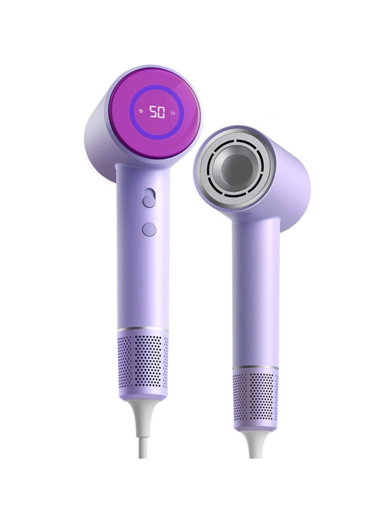 Dark gray Trendsi high-speed hair dryer with North American plug, fast-drying professional hair styling tool.
