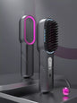 Dark gray Trendsi fast heating straightening comb with a sleek design, ideal for quick and efficient hair styling.
