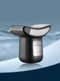 Dark gray portable electric shaver by Trendsi with a sleek, compact design perfect for on-the-go grooming.