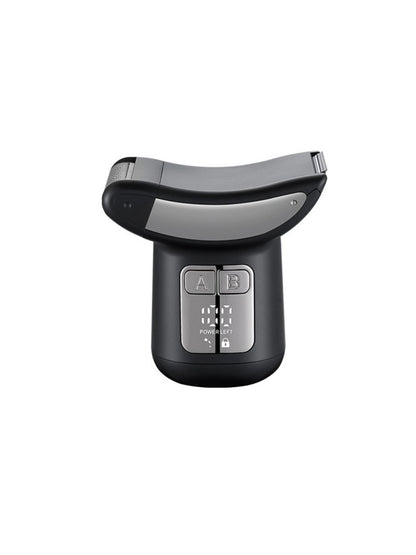 Dark gray portable electric shaver by Trendsi, compact design with a sleek look, perfect for on-the-go grooming.