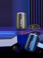 Dark gray portable mini electric shaver by Trendsi, compact design ideal for travel and quick grooming.