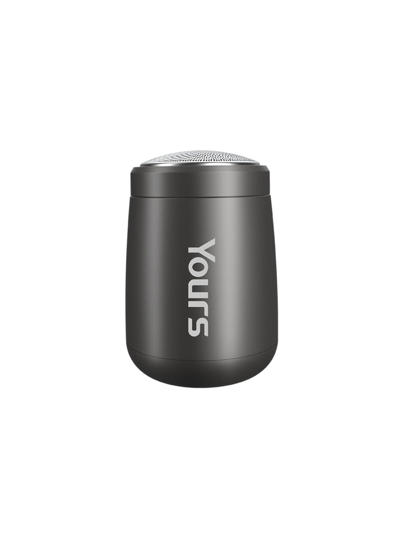 Dark gray portable mini electric shaver by Trendsi, compact design ideal for travel and quick grooming.