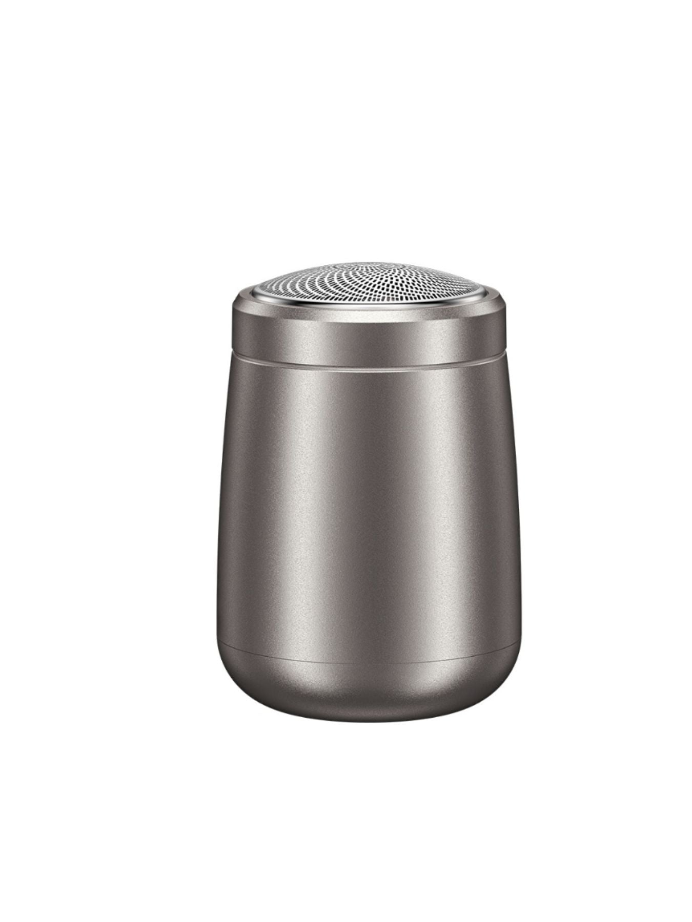 Dark gray portable mini electric shaver by Trendsi with compact design, suitable for travel and quick grooming.
