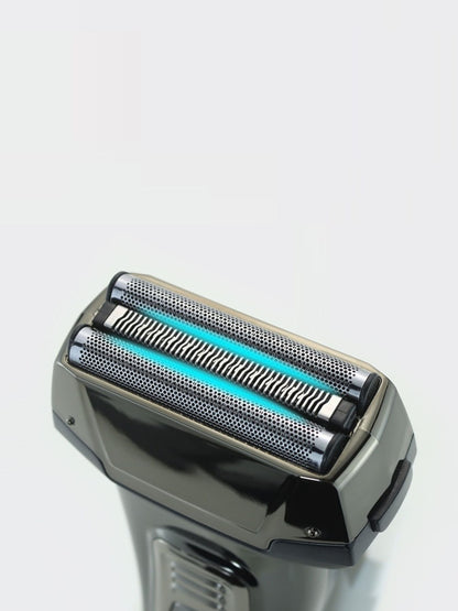 Dark gray Trendsi rechargeable electric shaver with a sleek design, suitable for versatile grooming needs.