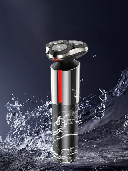Dark gray rechargeable electric shaver from Trendsi with a sleek, compact design for close shaving and easy handling.