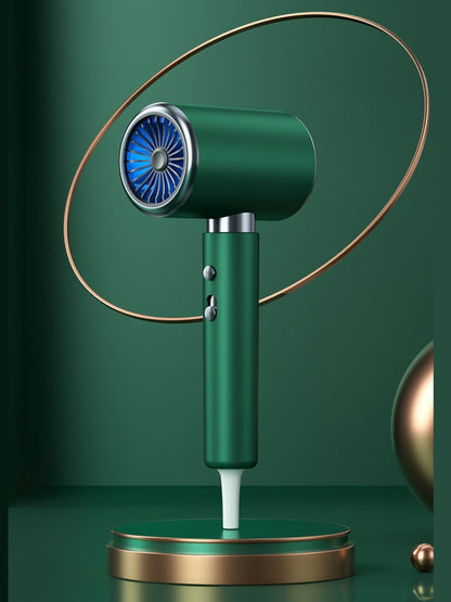 Dark green Trendsi high-speed hair dryer with constant temperature and European plug for fast, efficient drying.