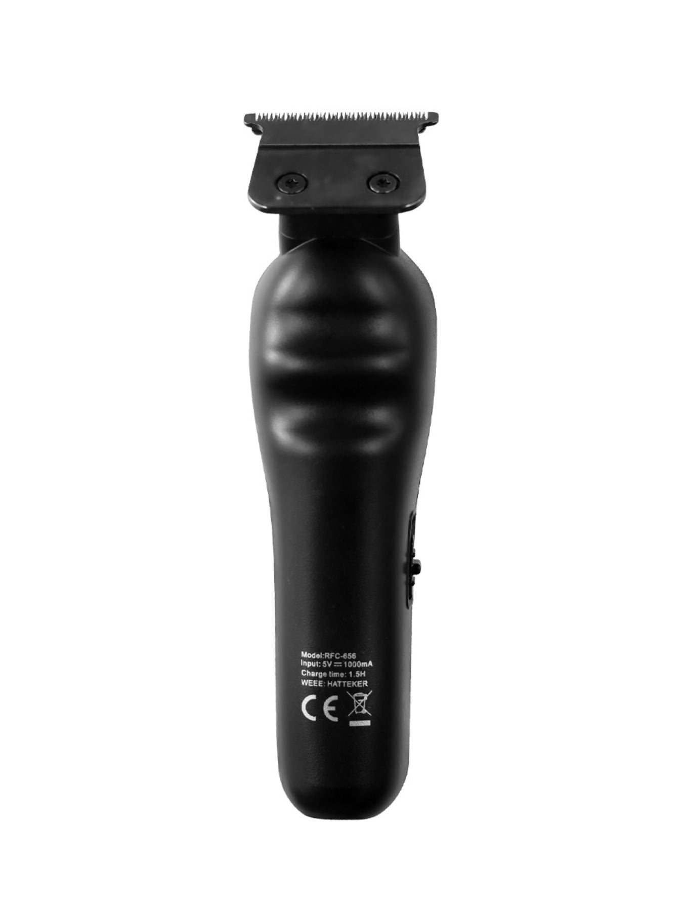 Dark green portable cordless hair clipper by Trendsi with adjustable blades and ergonomic design for easy styling.