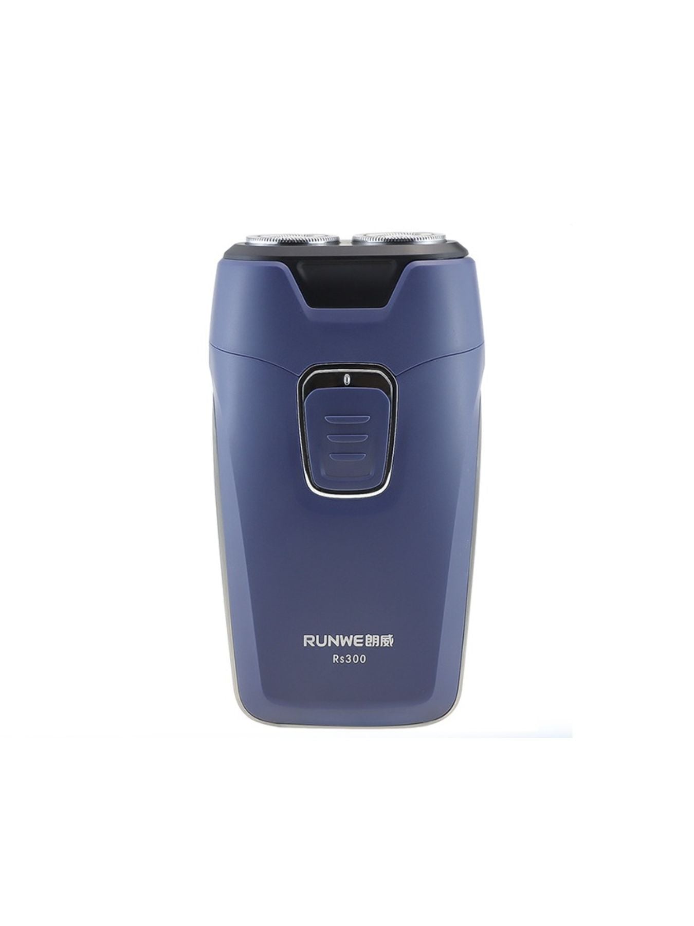 Dusty blue portable electric shaver by Trendsi, compact design with a sleek look, ideal for on-the-go grooming.