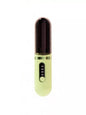 Dusty pink portable heated hair straightening comb by Trendsi, compact and easy to use for quick styling.