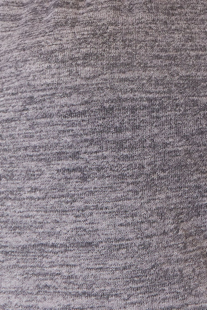 Dusty pink long sleeve T-shirt with square neckline and ruffle shoulder details, from Trendsi Double Take collection.