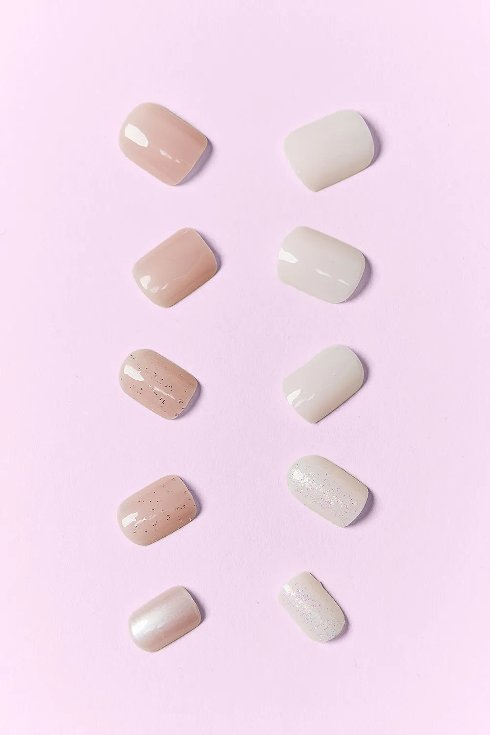 Trendsi SO PINK BEAUTY press-on nails in one size, displayed in two packs with pink and elegant nail designs