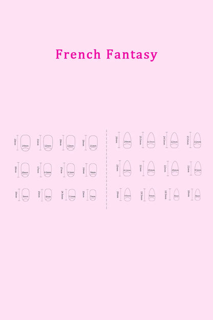 Two packs of Trendsi SO PINK BEAUTY press-on nails with a sleek, elegant pink design for a stylish manicure.