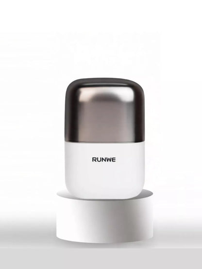 Trendsi portable mini shaver in French blue, compact design for easy hair removal on the go.