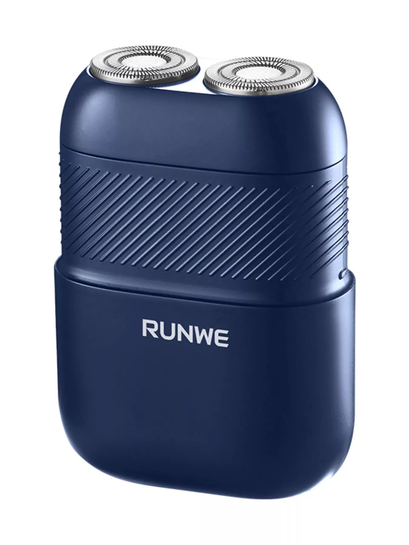 Trendsi portable mini shaver in French blue, compact handheld electric razor for quick grooming and precision shaving.
