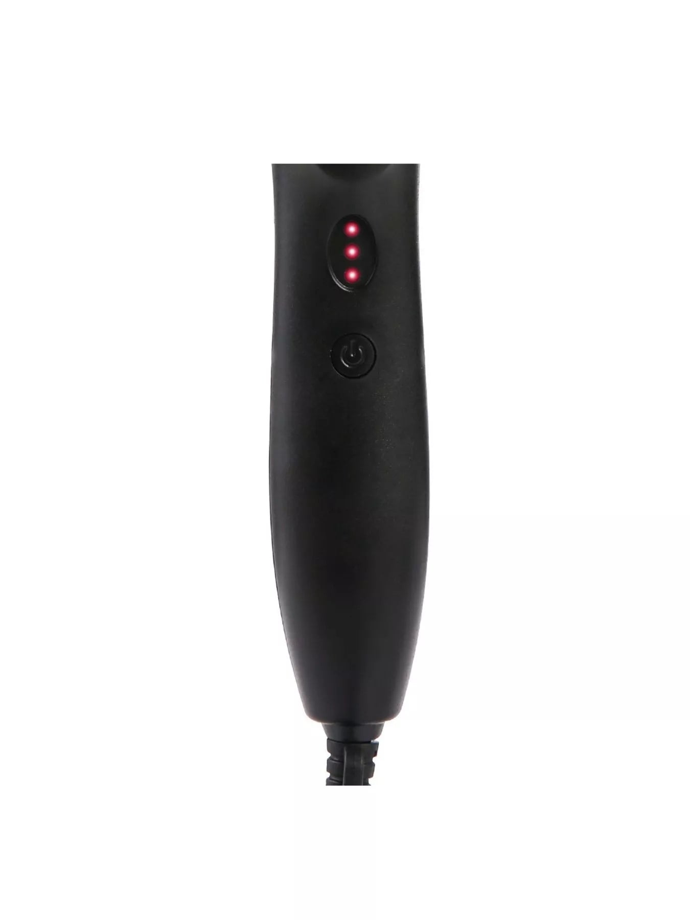Trendsi 2-in-1 curling and straightening brush for hair with gold finish and European plug, designed for versatile styling.