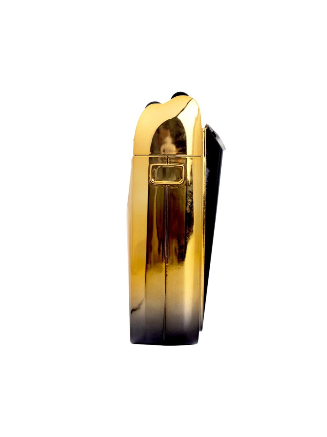 Gold electric shaver with LED display from Trendsi, featuring a sleek design and multiple grooming settings.