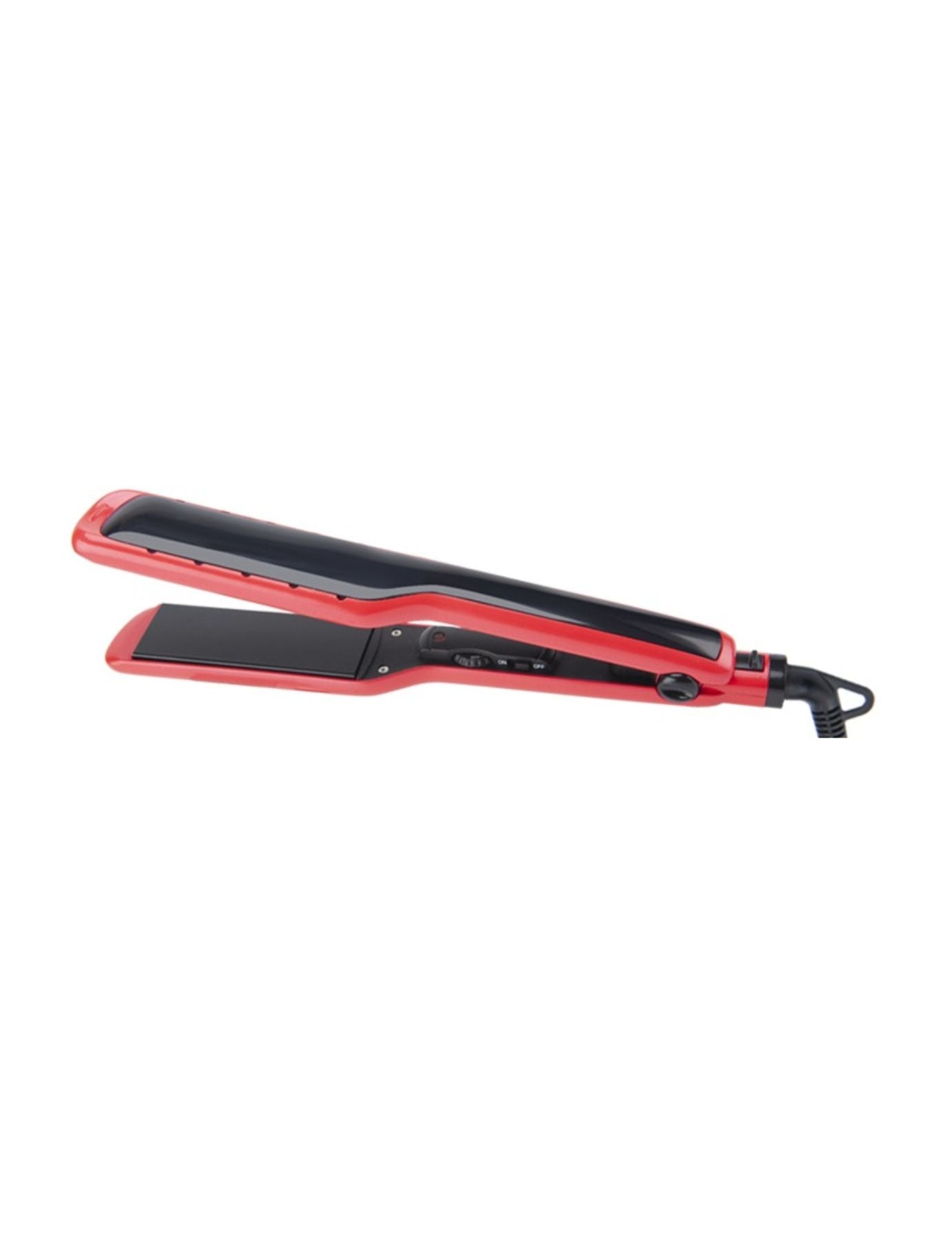 Gold Trendsi fast heating hair straightener with ceramic plates, sleek design, and digital temperature control.
