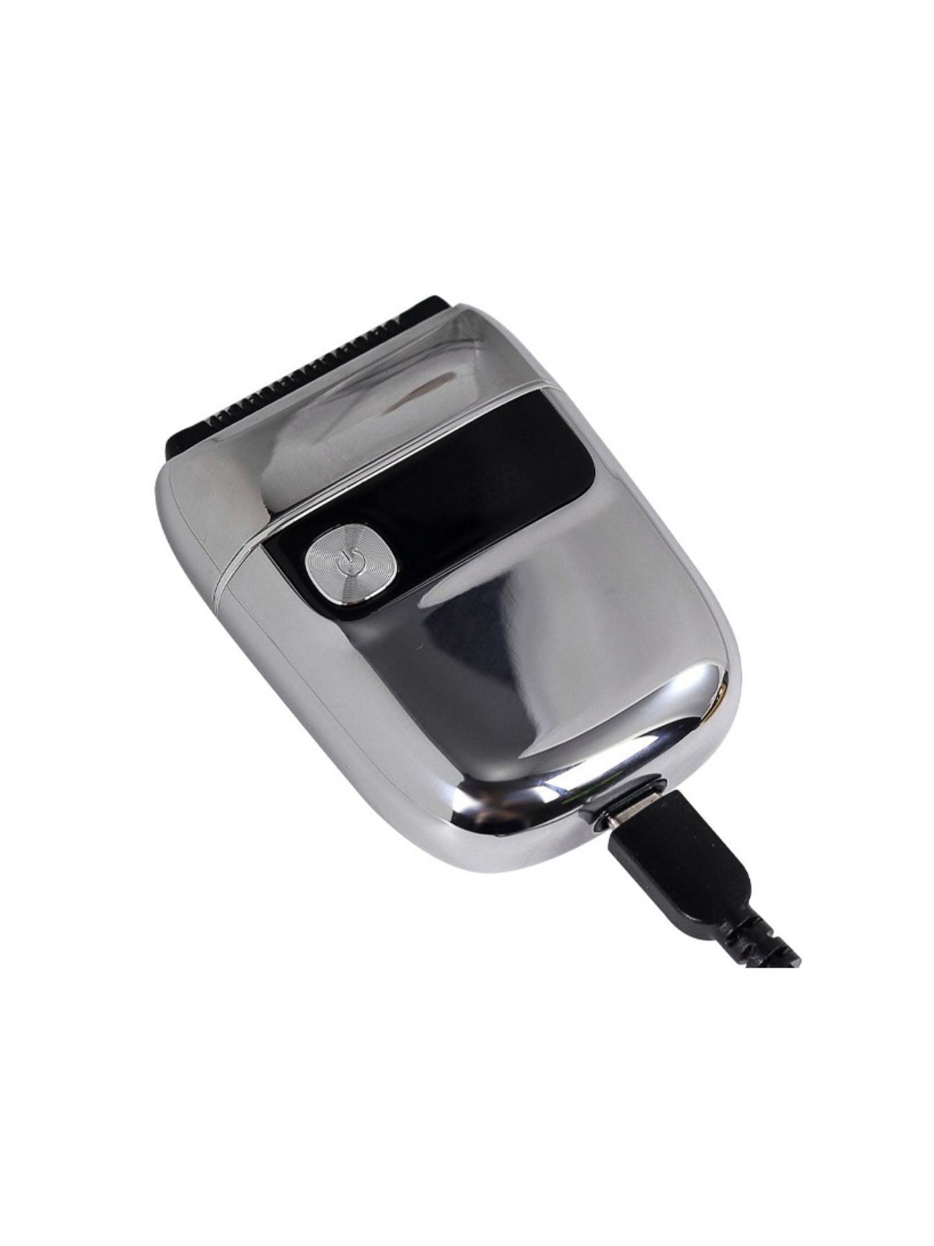 Gold portable mini electric shaver by Trendsi, compact design ideal for travel and quick grooming.