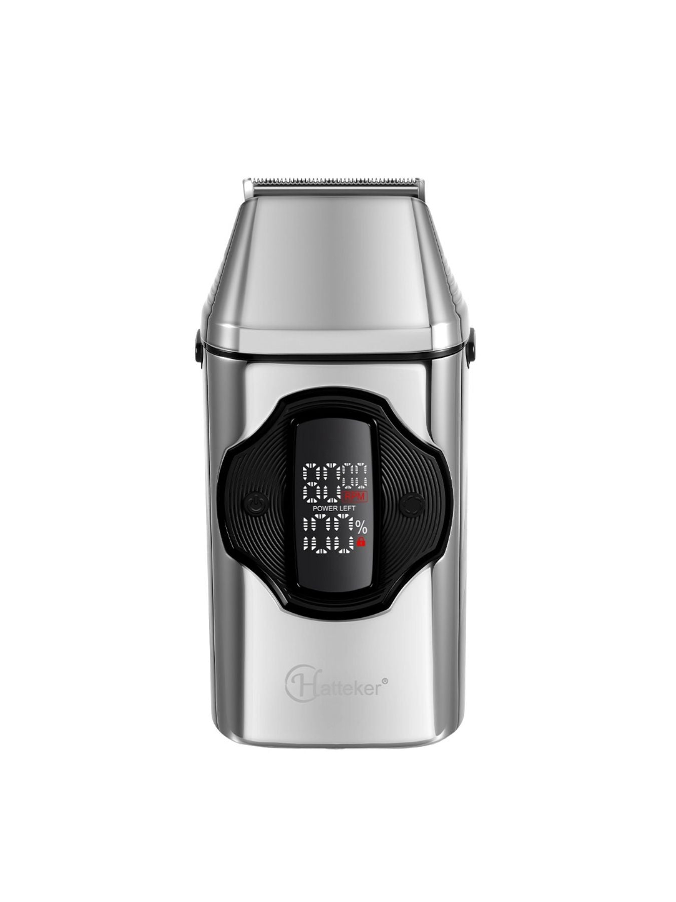 Gold rechargeable electric shaver from Trendsi with a sleek design, ideal for quick and smooth facial hair removal.