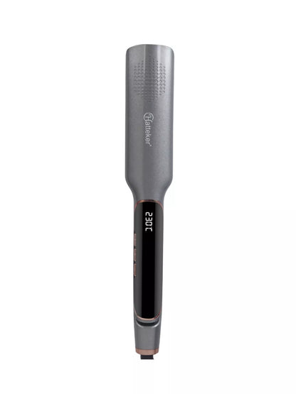 Gold Trendsi curling and straightening hair iron with adjustable temperature control for versatile styling.