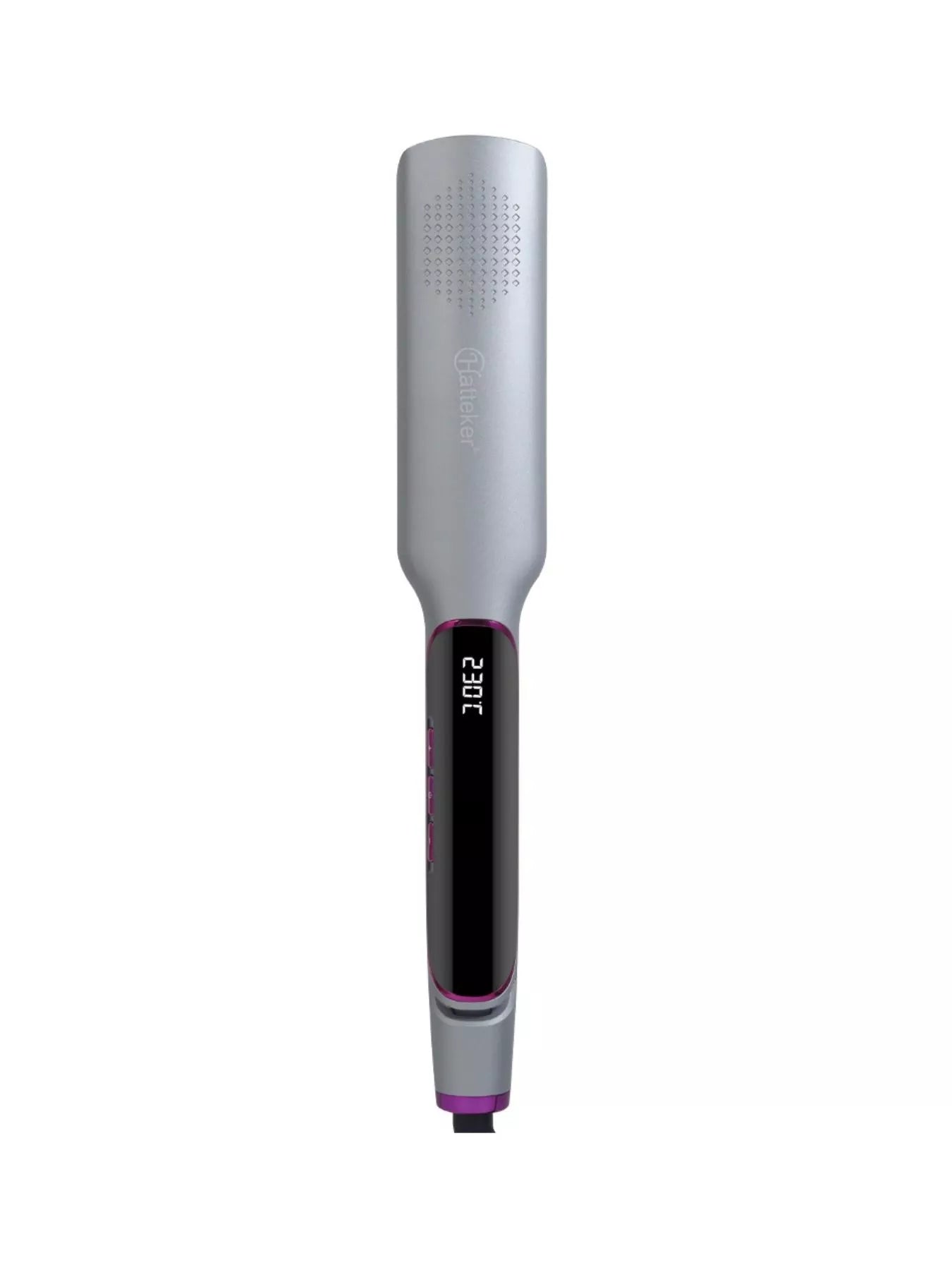 Trendsi gold curling and straightening hair iron with adjustable temperature control for versatile styling.