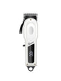 Gold electric foil shaver with LED display from Trendsi, featuring a sleek design and stainless steel blades for close shaving.