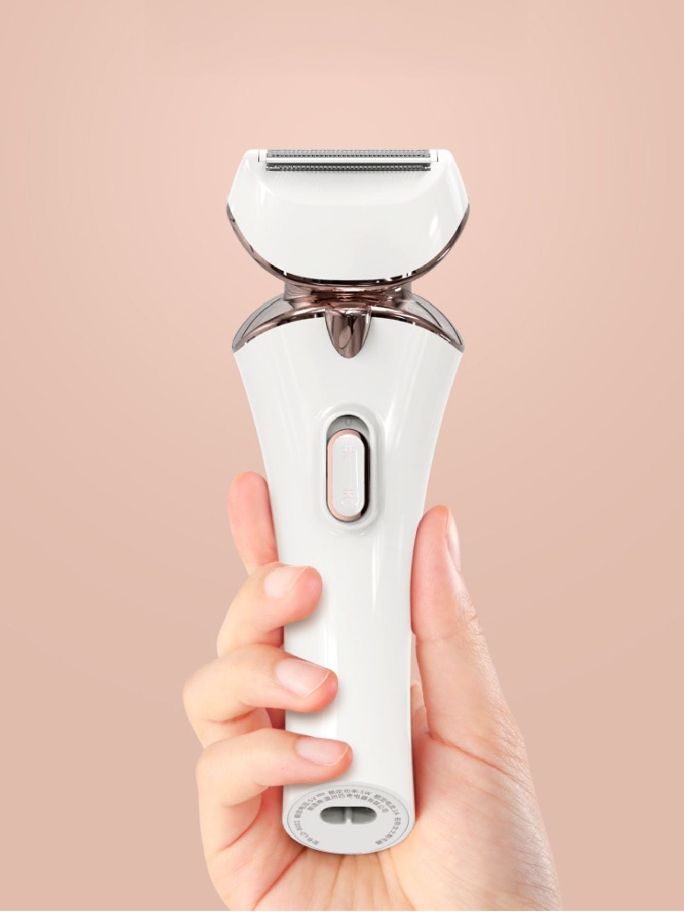 Trendsi gold painless hair removal epilator with multiple attachments for smooth, hair-free skin.