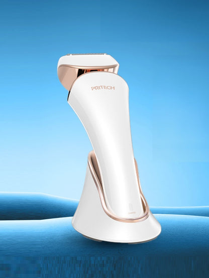 Gold Painless Hair Removal Epilator by Trendsi, handheld device with sleek design for smooth skin removal.