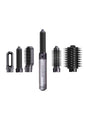 Gray 5-in-1 Hot Air Brush by Trendsi with European plug for versatile hair styling and drying.