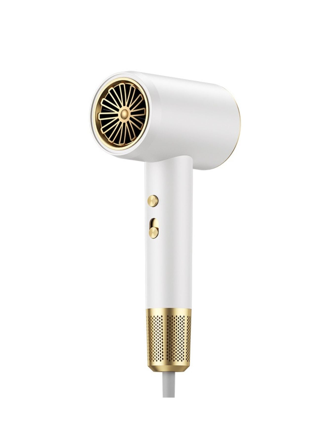 Gray Trendsi household hair dryer with European plug, fast drying feature, compact design for quick styling at home.