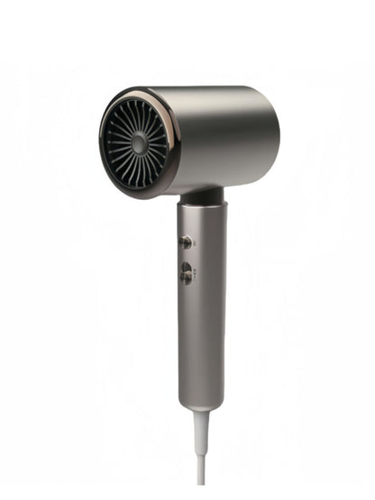 Gray Trendsi household hair dryer with multiple heat settings and European plug, suitable for versatile hair styling.