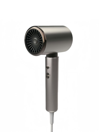 Gray Trendsi Negative Ions High-Speed Hair Dryer with European plug, showcasing sleek design and powerful airflow.