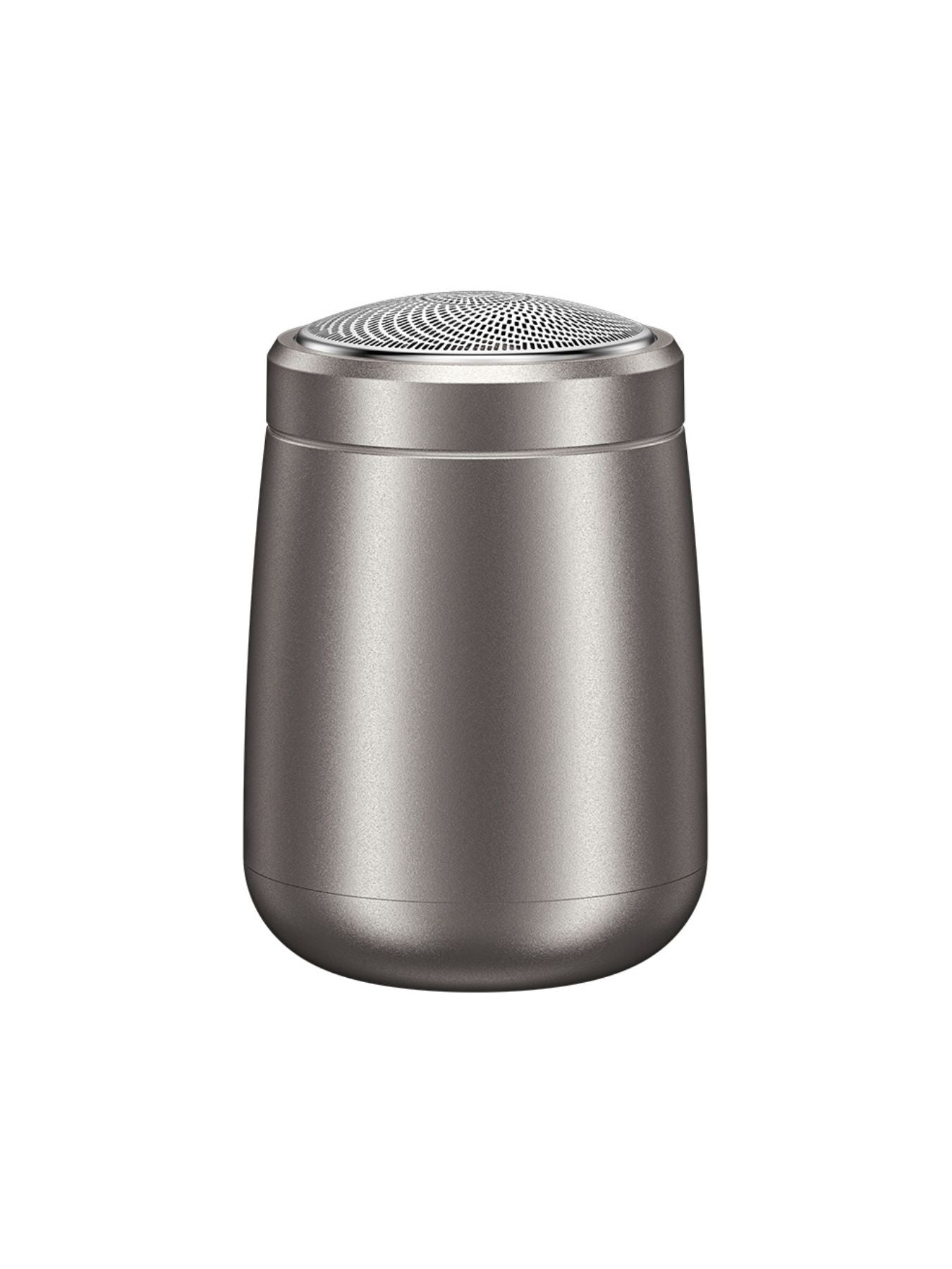 Gray portable mini electric shaver by Trendsi, compact design for easy grooming on the go.