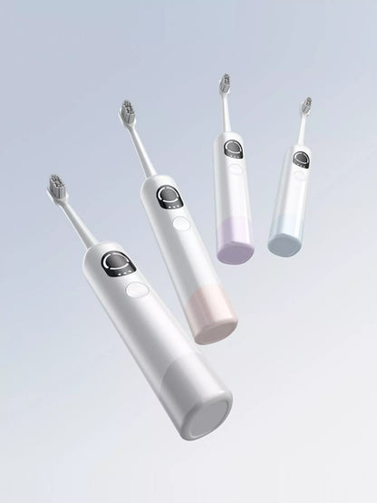 Gray Trendsi smart electric toothbrush with multiple brushing modes and ergonomic handle for effective dental cleaning.