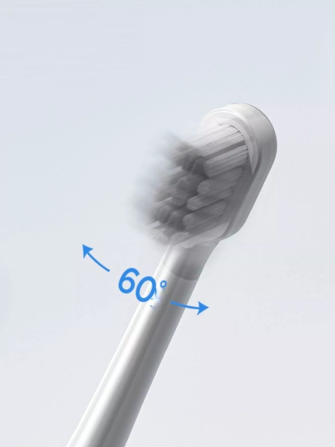 Gray Trendsi Smart Electric Toothbrush with sleek design and ergonomic handle for effective teeth cleaning.