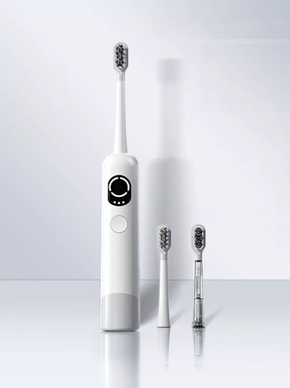 Gray Trendsi Smart Electric Toothbrush with ergonomic handle and multiple brushing modes, designed for effective dental cleaning.