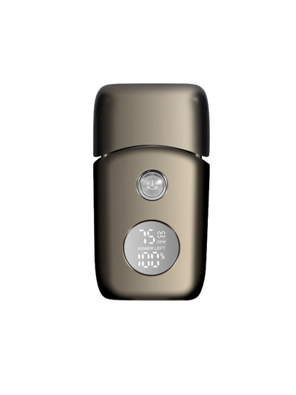 Gray Trendsi Smart Display Electric Shaver with a sleek design and adjustable settings, shown on a clean surface.