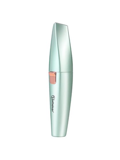 Green Painless Hair Removal Epilator by Trendsi, compact design with multiple attachments for smooth skin.