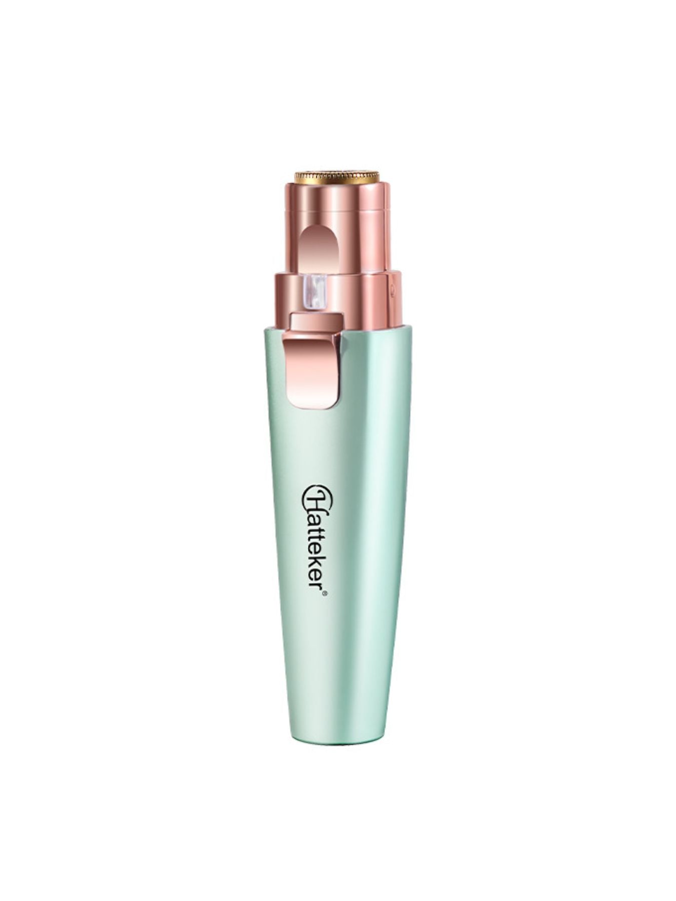Green Trendsi painless hair removal epilator with adjustable settings, designed for quick and gentle hair removal at home.