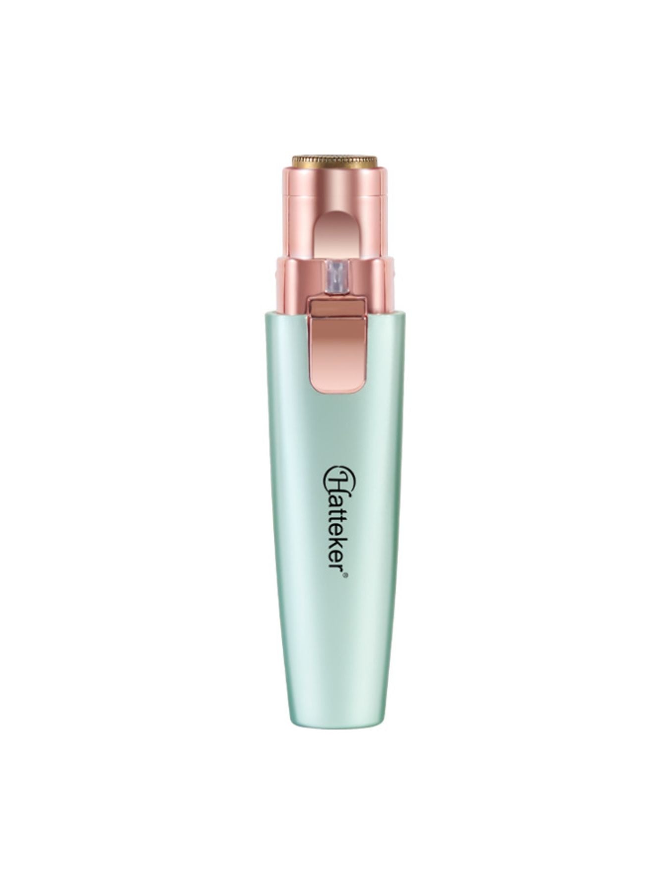 Green Trendsi painless hair removal epilator with multiple attachments for effective at-home hair removal.