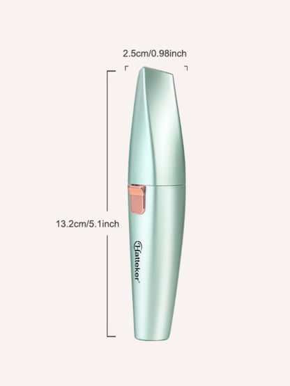 Green Trendsi painless hair removal epilator with a sleek design, suitable for quick and gentle hair removal.
