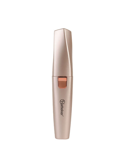 Green Trendsi painless hair removal epilator with multiple attachments for smooth, hair-free skin.